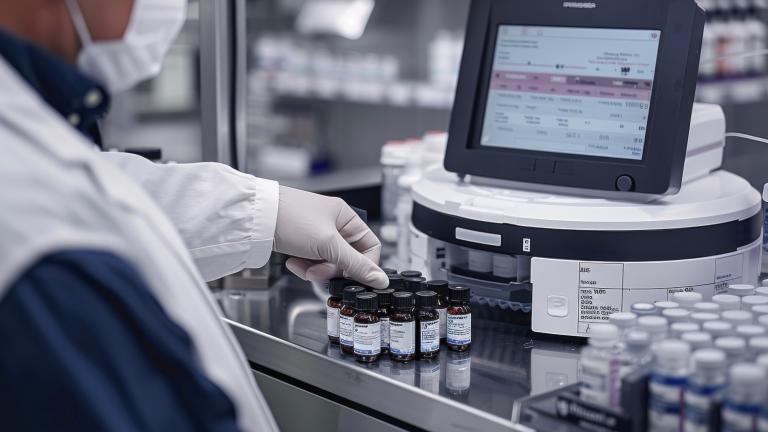 Chaine production médicament